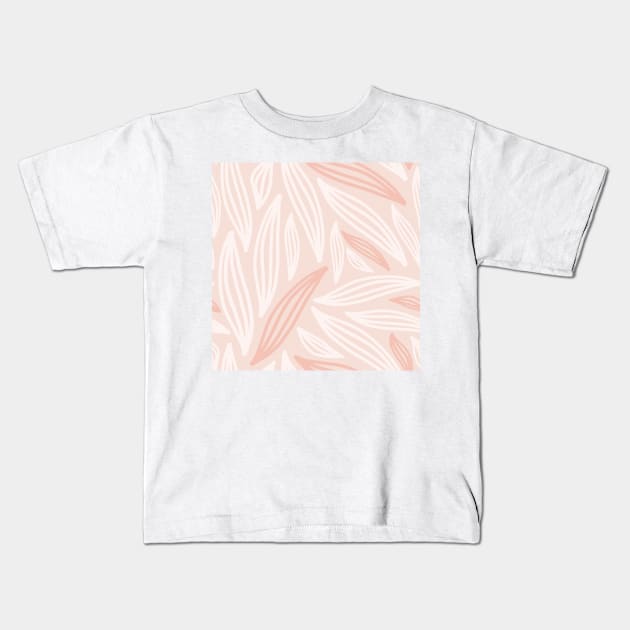 Spring Pattern Art Collection 4 Kids T-Shirt by marknprints